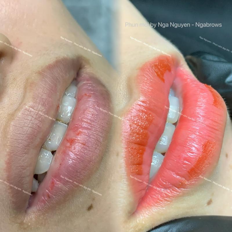 Nga Nguyễn phun xăm