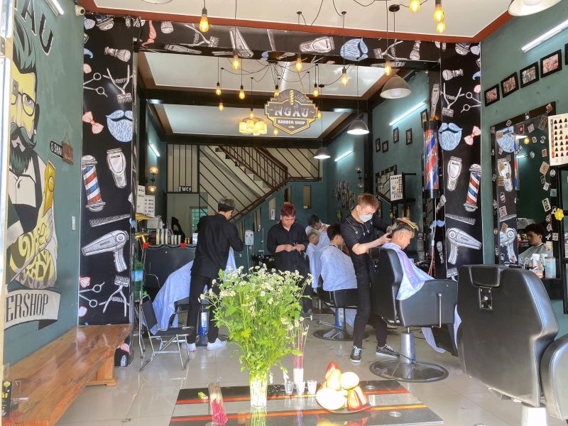 Ngầu Barber Shop - Tóc nam đẹp Bảo Lộc