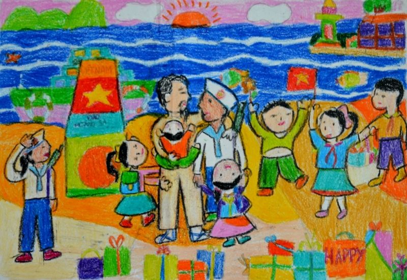 Hội thi vẽ tranh  Chào mừng Ngày Nhà giáo Việt Nam  Đức Trí School
