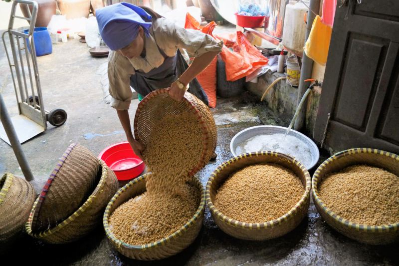 Nghề làm tương Bần - đặc sản của mảnh đất Hưng Yên