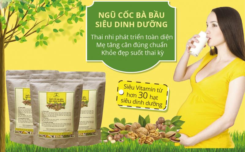 Bà bầu nên uống ngũ cốc để bổ sung dinh dưỡng cho cơ thể