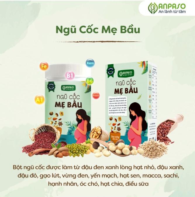 Ngũ cốc bà bầu Anpaso