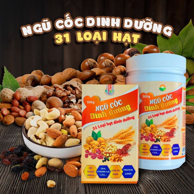 Ngũ cốc dinh dưỡng Đông Dương 31 loại hạt