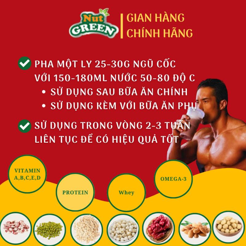 Ngũ cốc dinh dưỡng Nutgreen