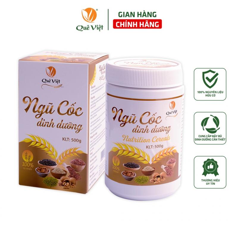 Ngũ cốc dinh dưỡng Quê Việt bổ sung vitamin và dinh dưỡng cần thiết 500g