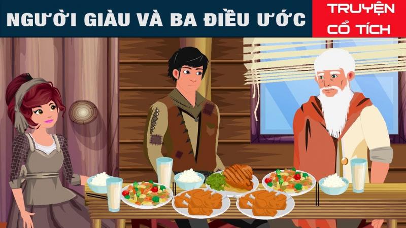 Người giàu người nghèo và ba điều ước của Chúa