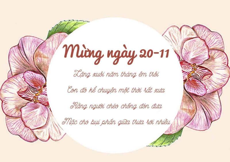 Lời chúc bằng tiếng anh hay và ý nghĩa nhân ngày 20-11