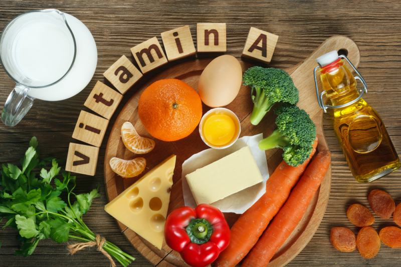 Thực phẩm chứa vitamin A tốt cho mắt