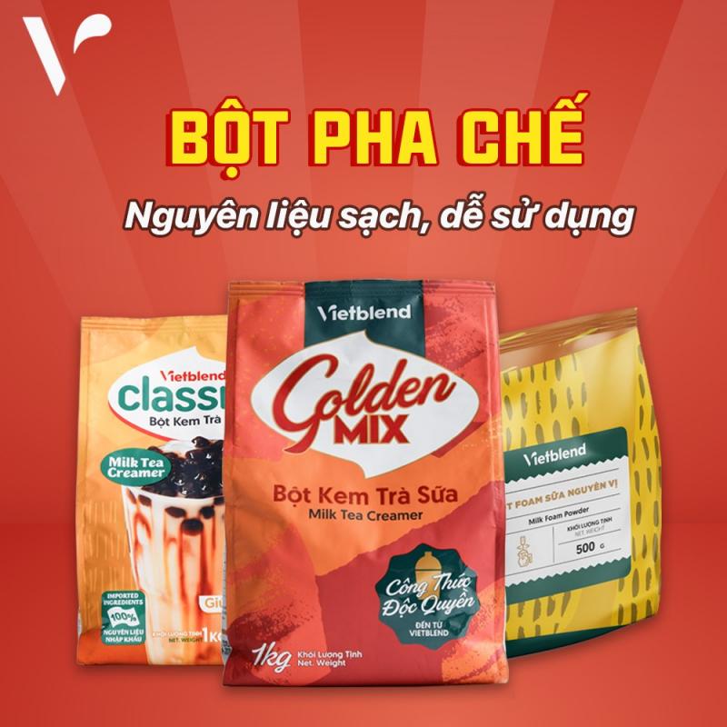 Nguyên liệu trà sữa Vietblend