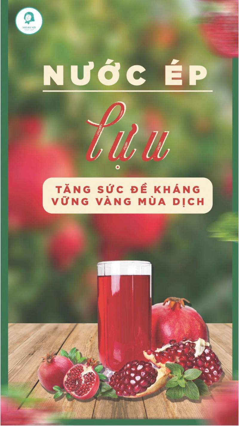 Nước ép Nhà Bà Nội