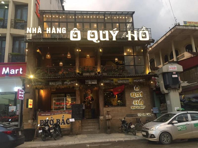 Nhà Hàng Ô Quý Hồ Sapa