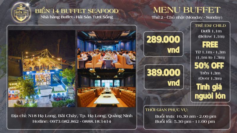 Nhà Hàng Biển 14 Buffet Hải Sản