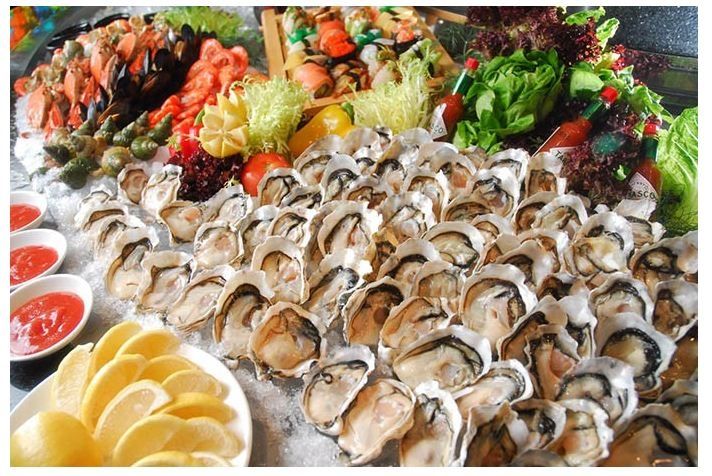 All kinds of snails, clams freely satisfy your craving for snails