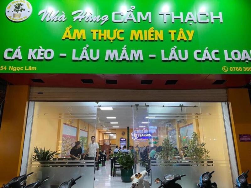 Nhà hàng Cẩm Thạch - Ẩm thực miền Tây