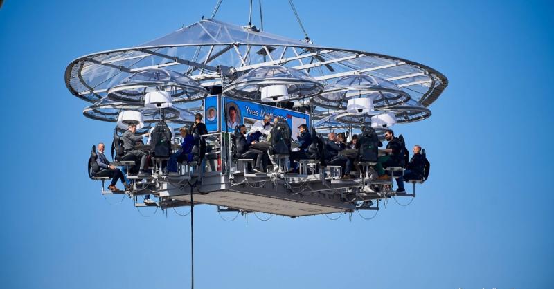 Nhà hàng  ﻿Diner Entre Ciel et Terre, Montreal, Canada