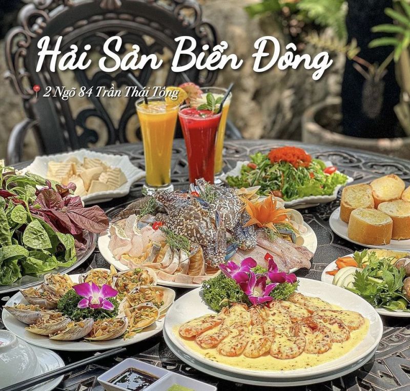 Nhà Hàng Hải Sản Biển Đông