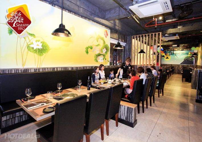 Quán buffet lẩu kiểu Hàn sang chảnh giá trên 200.000 đồng tại Hà Nội.