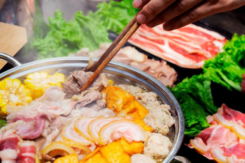 Lẩu riêu cua bắp bò - Nhà hàng Tam Gia Trang