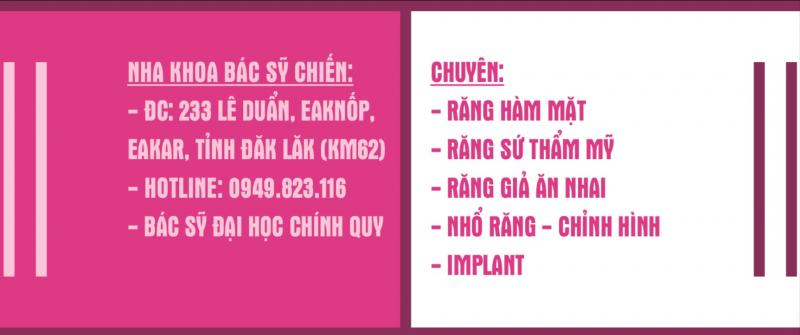 Nha Khoa Bác sĩ Chiến