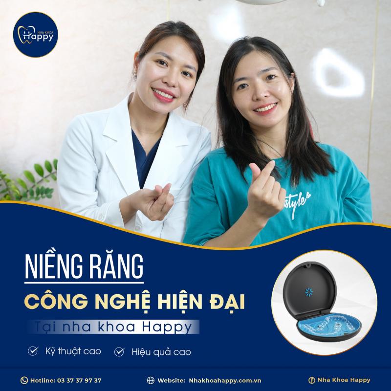 Nha Khoa HAPPY tự tin mang đến khách hàng một hệ thống nha khoa có chất lượng hoàn hảo với giá cả phải chăng nhất