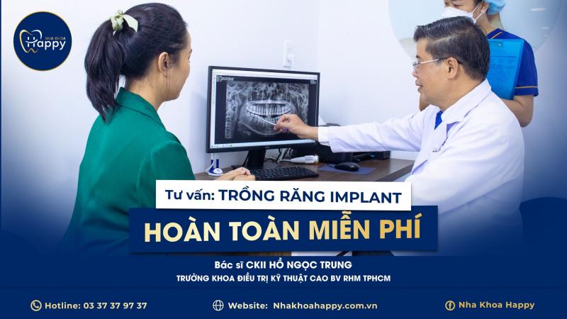 Nha Khoa HAPPY tư vấn hoàn toàn miễn phí, giúp bạn kiến tạo nụ cười