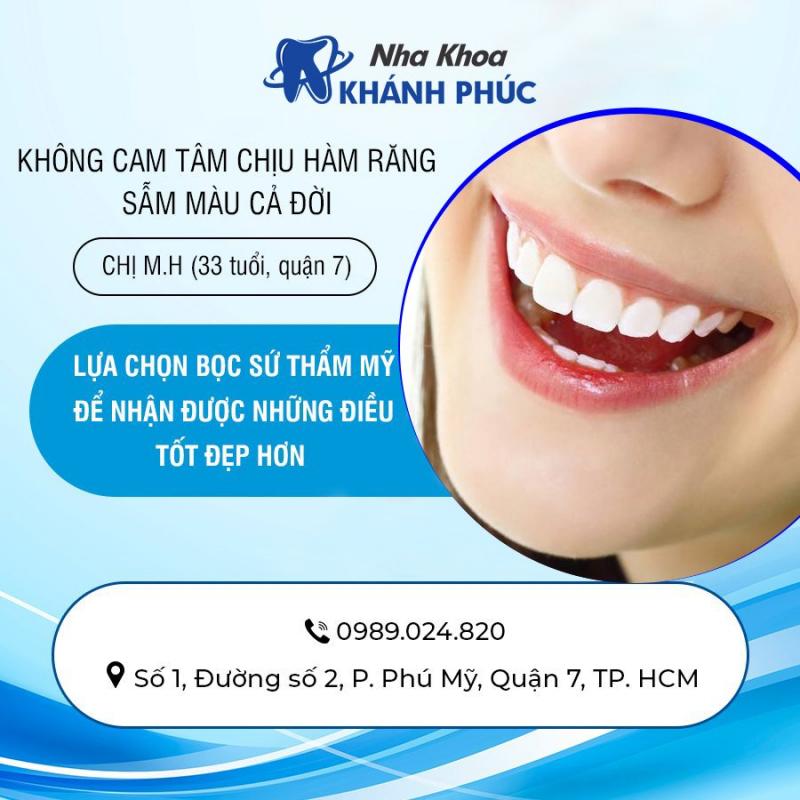 Nha khoa Khánh Phúc mang lại nụ cười đẹp hơn những gì bạn mong đợi