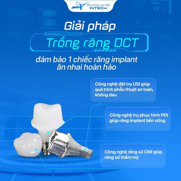 Giải pháp trồng răng DCT đảm bảo chiếc răng Implant ăn nhai hoàn hảo