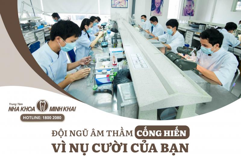Trung tâm Nha Khoa Minh Khai sử dụng 100% thuốc và trang thiết bị nha khoa nhập trực tiếp từ các hãng nổi tiếng ở nước ngoài