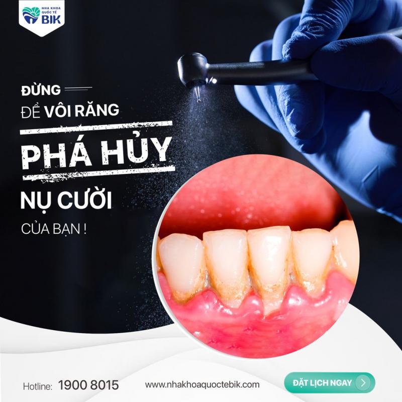 Nha Khoa Quốc Tế BIK điều trị các bệnh lý Tổng Quát về Răng - Hàm - Mặt