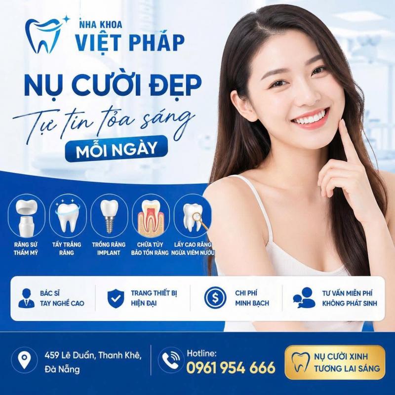 Dịch vụ trồng răng Implant tại Nha khoa Việt Pháp