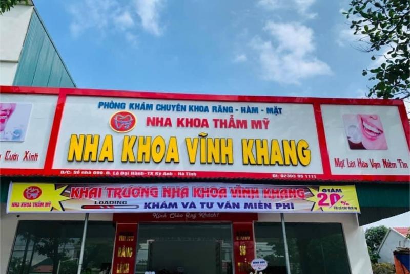 Nha Khoa Vĩnh Khang - TX. Kỳ Anh