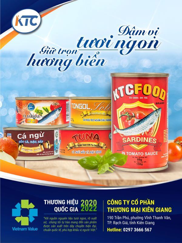 Nhà máy thực phẩm đóng hộp KTC Kiên Giang - KTCFOOD