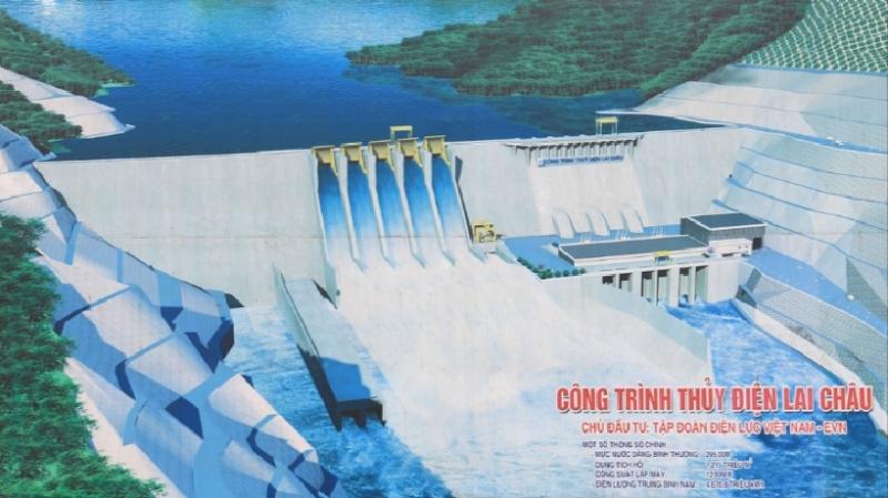 Hình ảnh nhà máy thủy điện Lai Châu