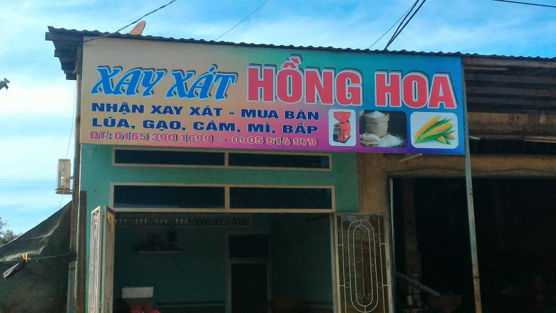 Nhà máy xay xát lúa gạo Hồng Hoa