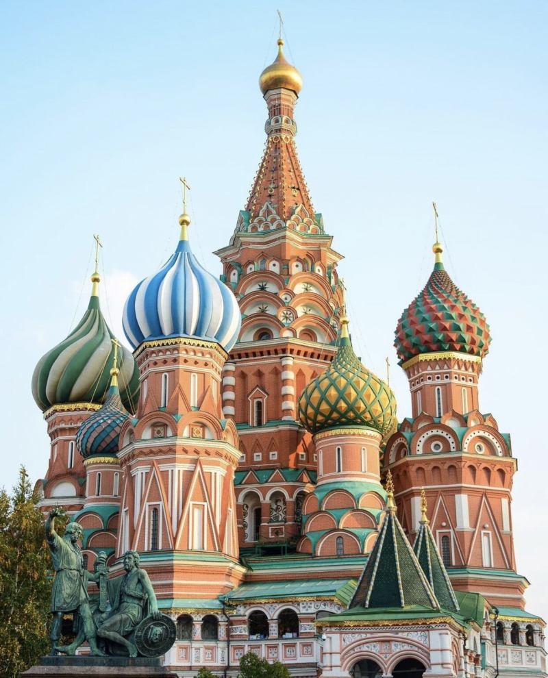 Nhà thờ Thánh Basil, Moscow, Nga