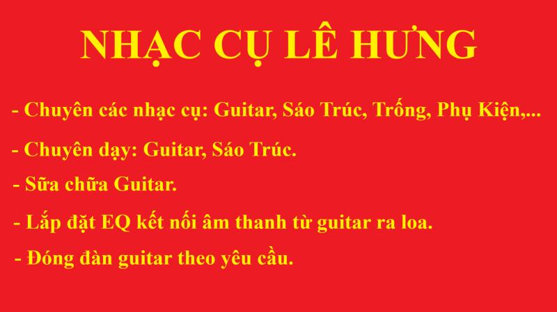 Nhạc Cụ Lê Hưng