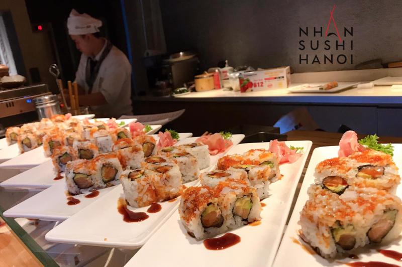 Địa chỉ ăn sushi ngon nhất quận Hai Bà Trưng, Hà Nội