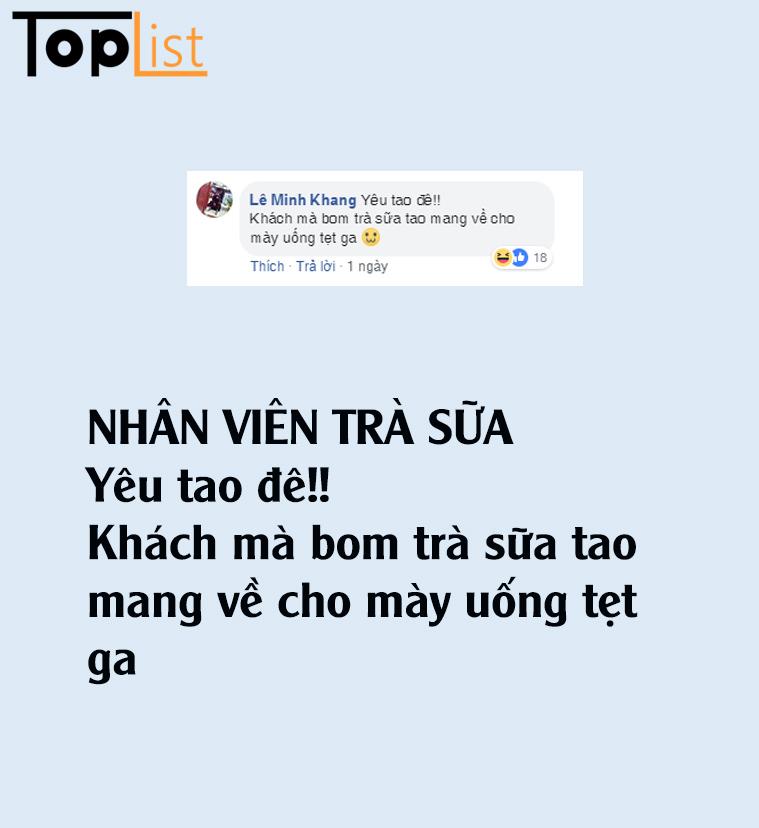 Nhân viên trà sữa