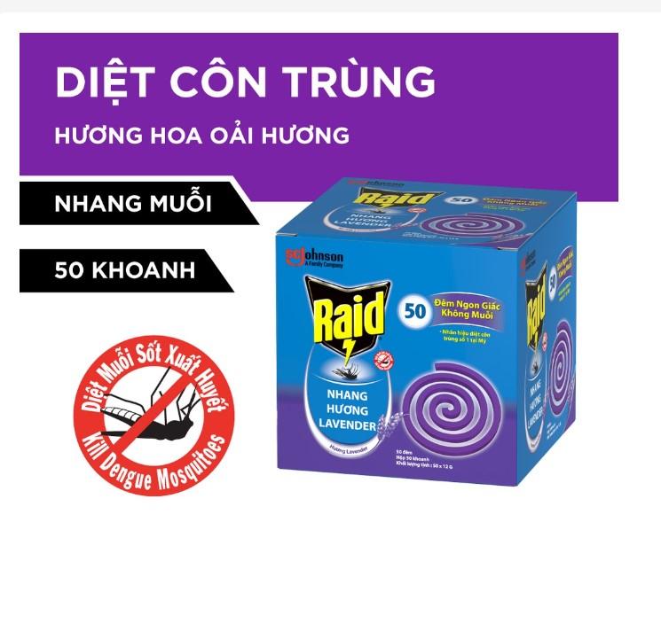 Nhang đuổi muỗi Raid