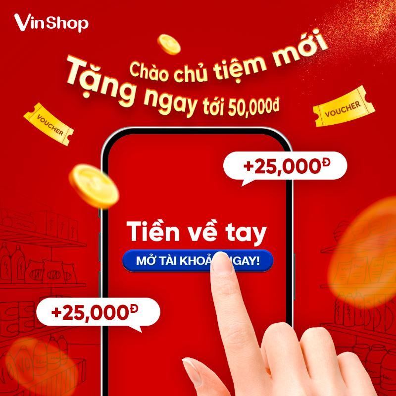 Nhập hàng Tết qua ứng dụng Vinshop