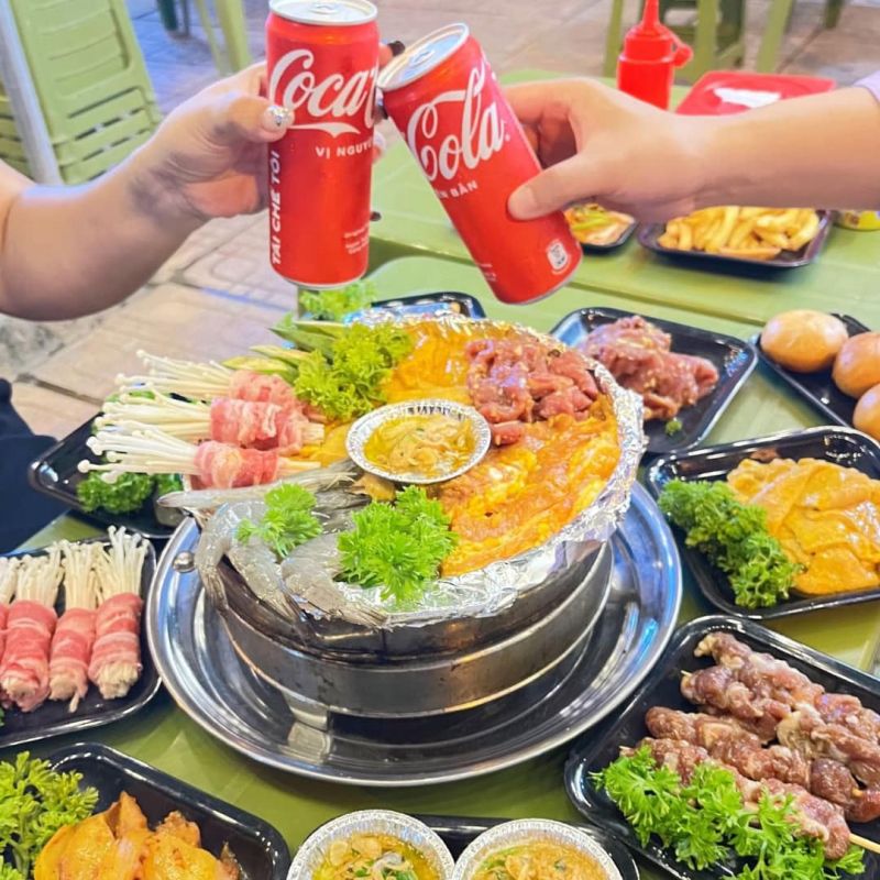 Nhật Hạnh Buffet Nướng Chảo Gang