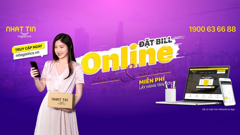 Đặt dịch vụ online tại Nhất Tín Logistics