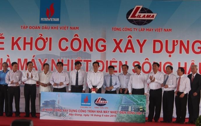 Lễ khởi công xây dựng Dự án Nhiệt điện Sông Hậu có tổng công suất là 5.200MW