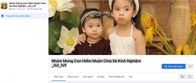 Nhóm Mong Con Hiếm Muộn Chia Sẻ Kinh Nghiệm _IUI_IVF