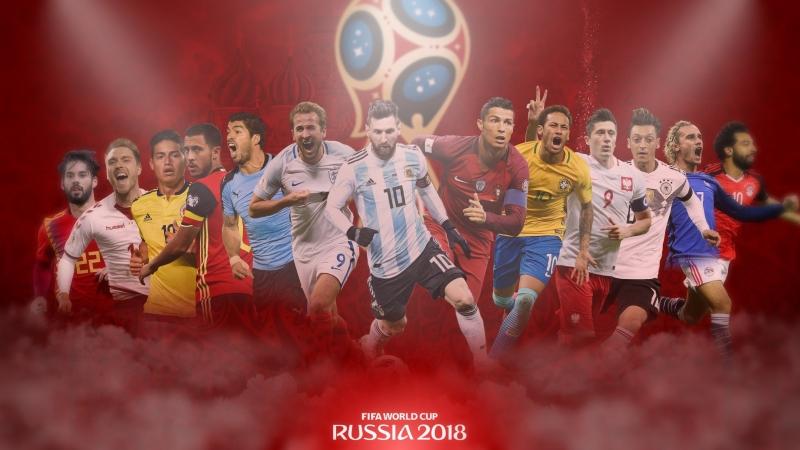 Hình ảnh World cup 2018 - nguồn internet