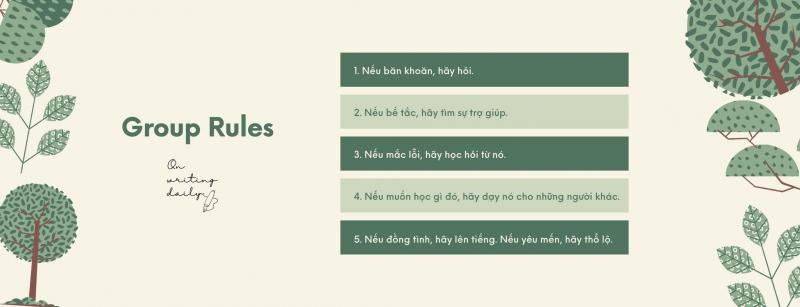 Những người viết hàng ngày (On Writing Daily - Viết đi đừng sợ!)