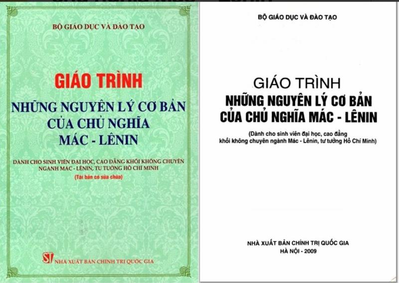 Những nguyên lý cơ bản của chủ nghĩa Mác - Lê Nin