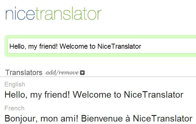 Nicetranslator.com là một trong những trang web dịch văn bản tốt nhất hiện nay