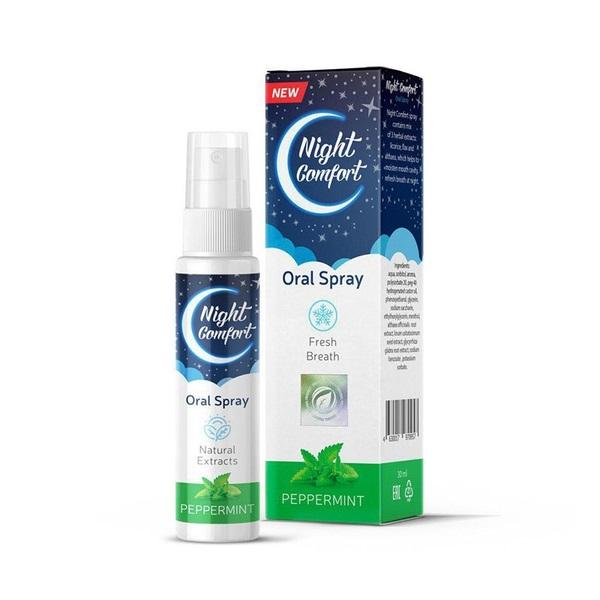 Night Comfort Oral Spray Nga – Chai xịt chống ngáy ngủ