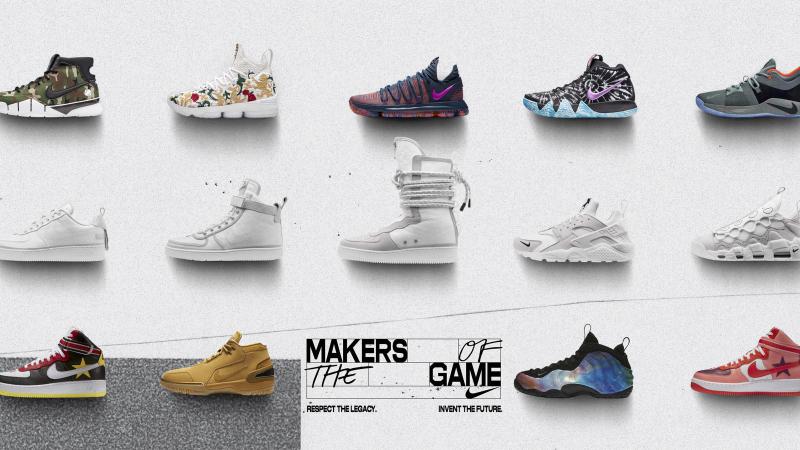 Nike mang đến nhiều mẫu sneaker đẹp mắt trong năm 2018